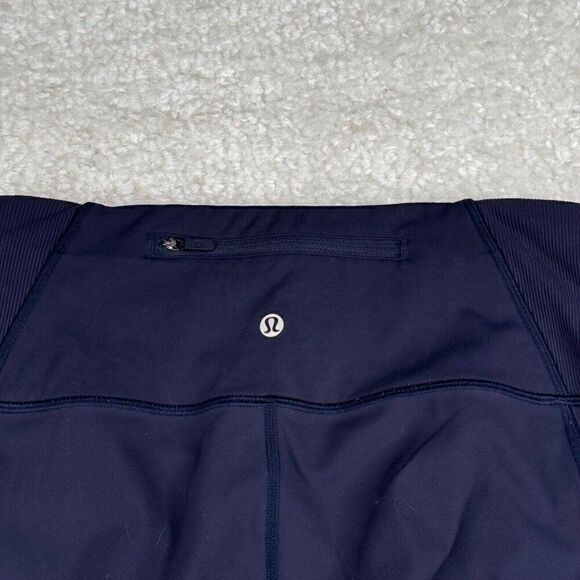 Lululemon On Your Mark Crop Legging Navy Blue - Picture 6 of 15